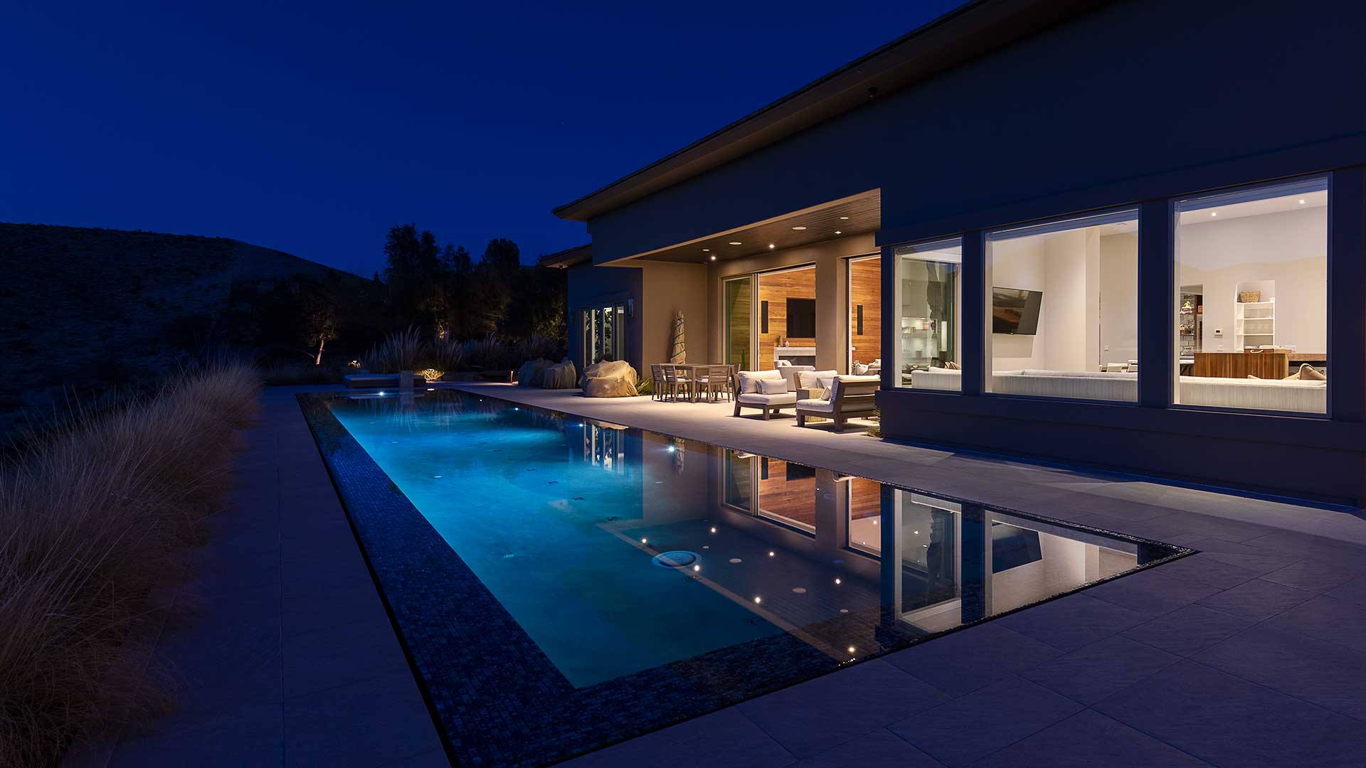 Luxury Twilight Real Estate Photography in Las Vegas by Rick Rowland at RCRdigital