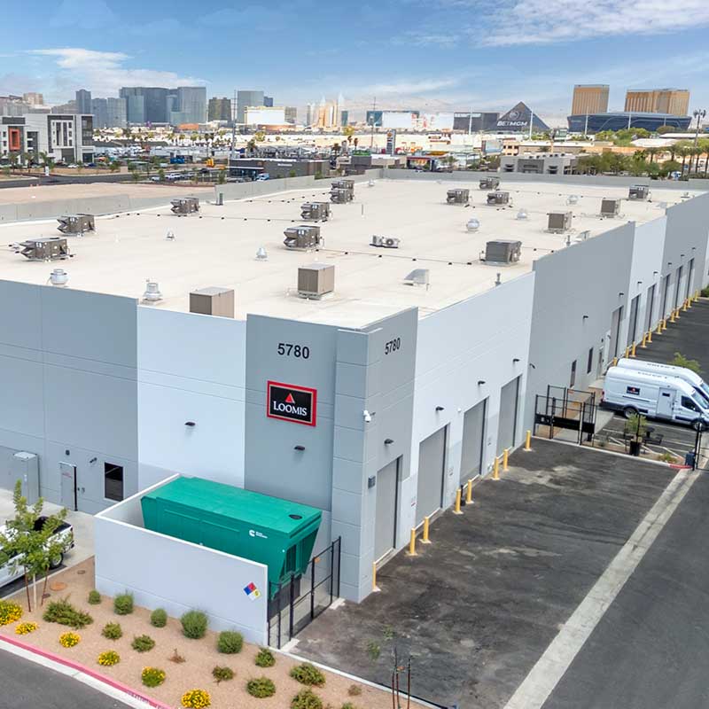 Corporate capture industrial real estate photography in North Las Vegas by Rick Rowland at RCRdigital