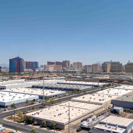Industrial drone photography Las Vegas by Rick Rowland