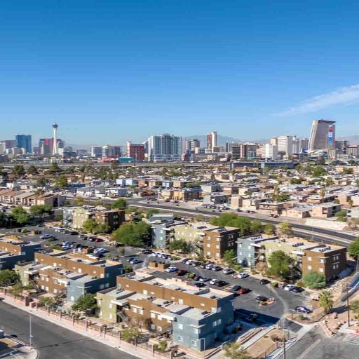 Multi-family drone photography Las Vegas by Rick Rowland