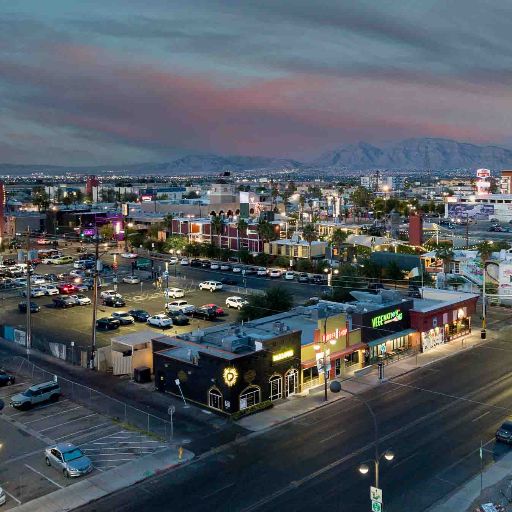 Commercial twilight property photography Las Vegas by Rick Rowland